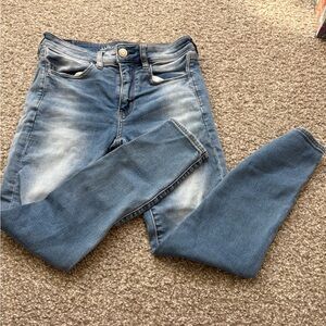 American Eagle Super Stretch Hi Rise Jegging Crop 6 Regular
